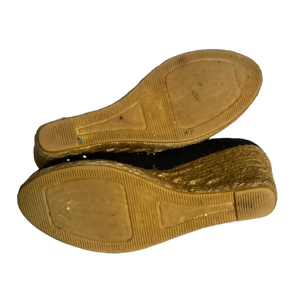 Viscata Barcelona Espadrille Wedge Size 41 US 10 Heels Handmade in Spain